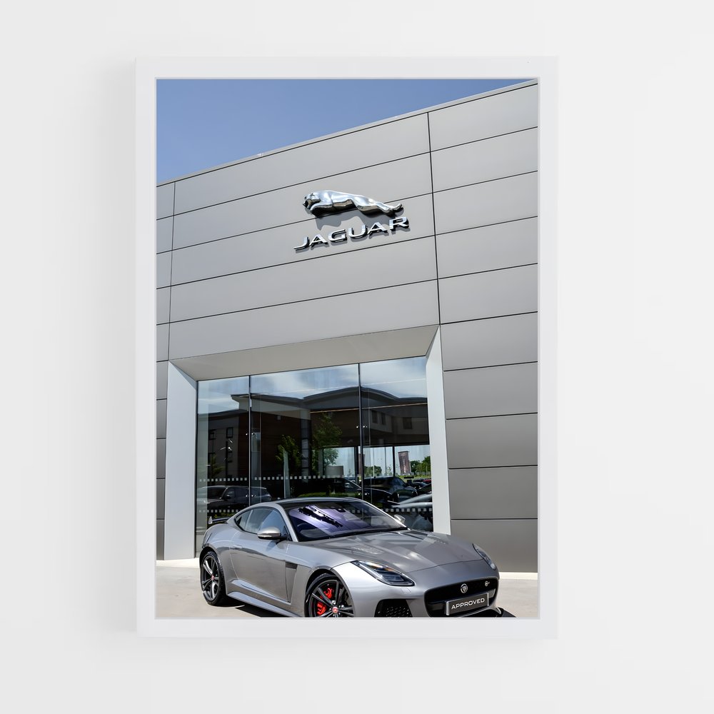 Poster Jaguar Urban Elegance (vue 3)
